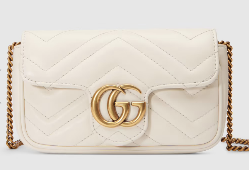 GG Marmont matelassé leather super mini bag