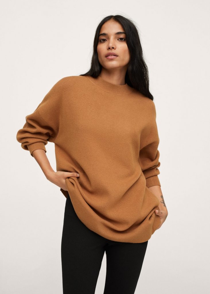 Oversize knit sweater