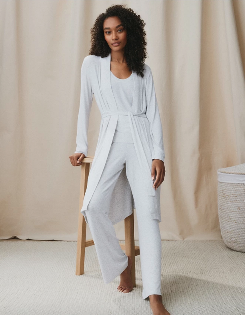 Ribbed Jersey Lounge Pyjama Set