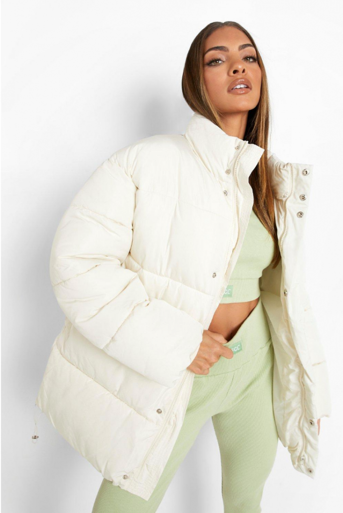 Oversized Funnel Neck Puffer