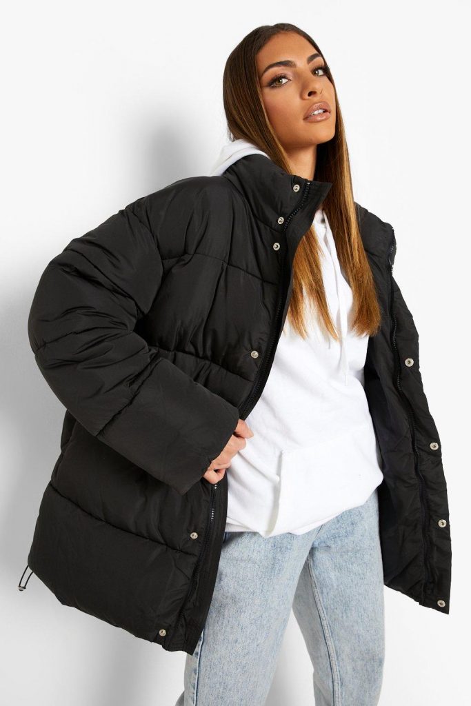 Oversized Funnel Neck Puffer