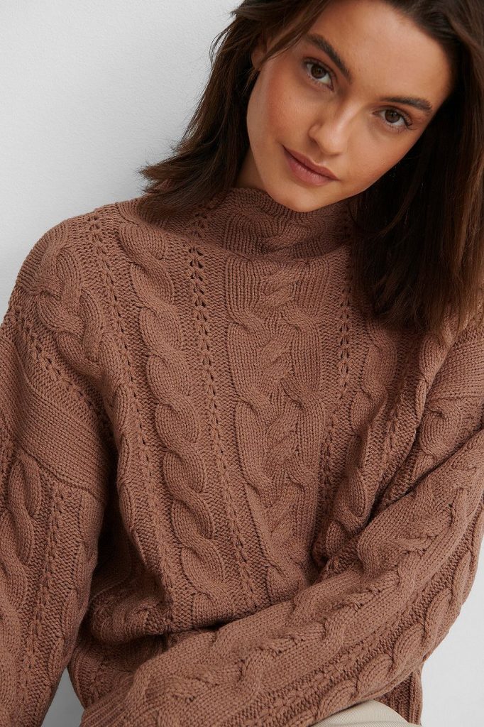 All Over Cable Knitted Sweater