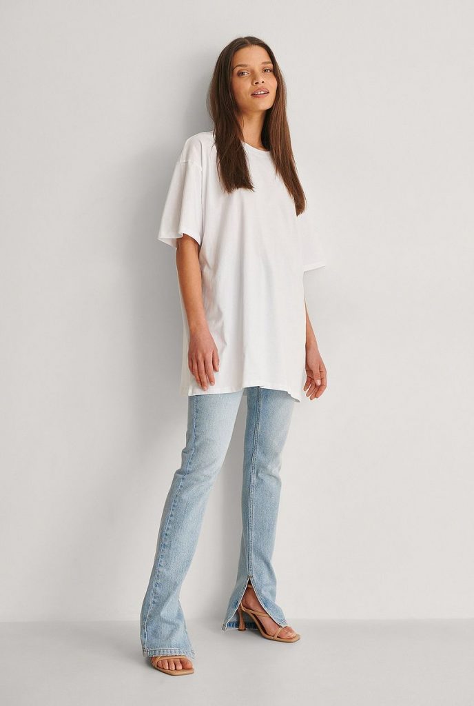 Organic Round Neck Oversized Tee