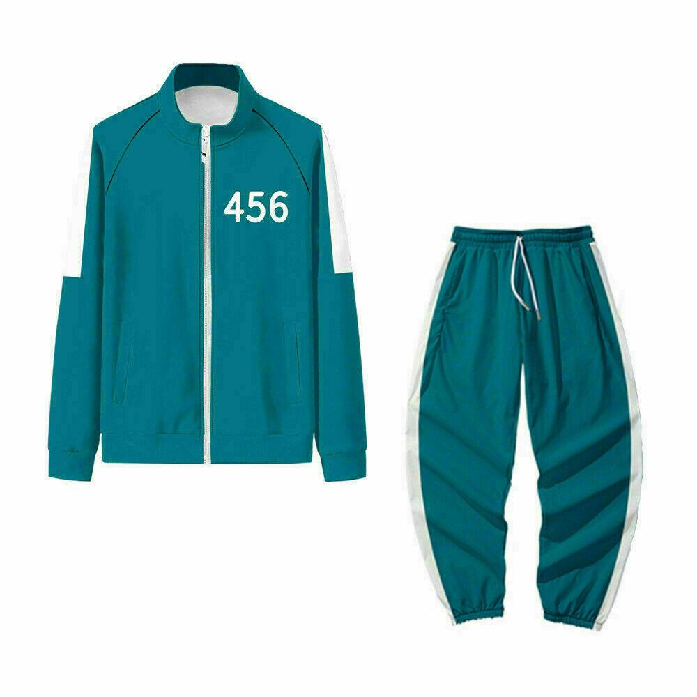 Squid Game Participants Tracksuit Set