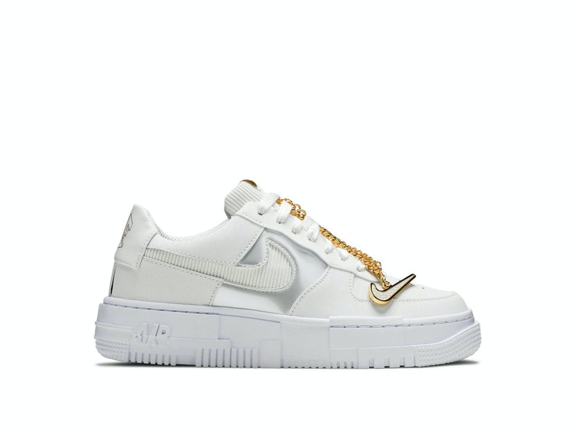 NIKE AIR FORCE 1 LOW PIXEL GREY WOMENS