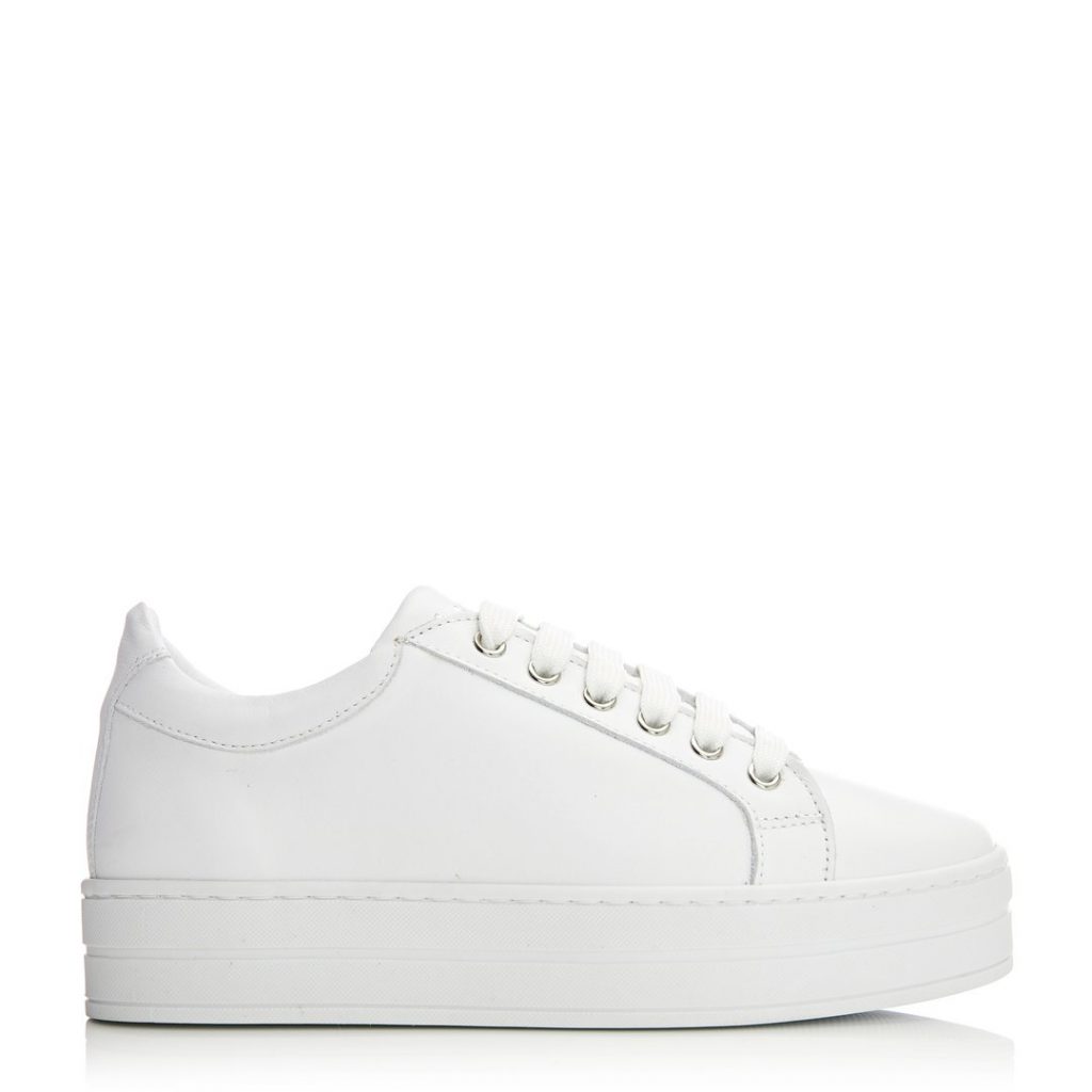 KENDALL - WHITE LEATHER