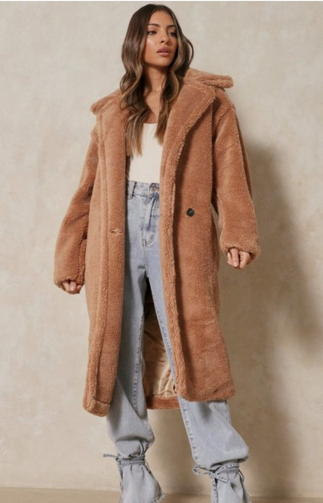 Oversized Teddy Coat