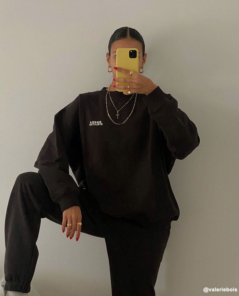 Oversized Sweatshirt - Coffee Bean