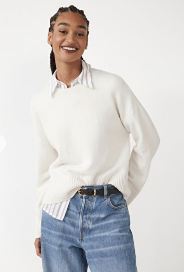 Relaxed Fit Knitted Jumper