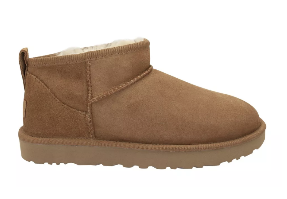 Womens Chestnut Classic Ultra Mini Boots