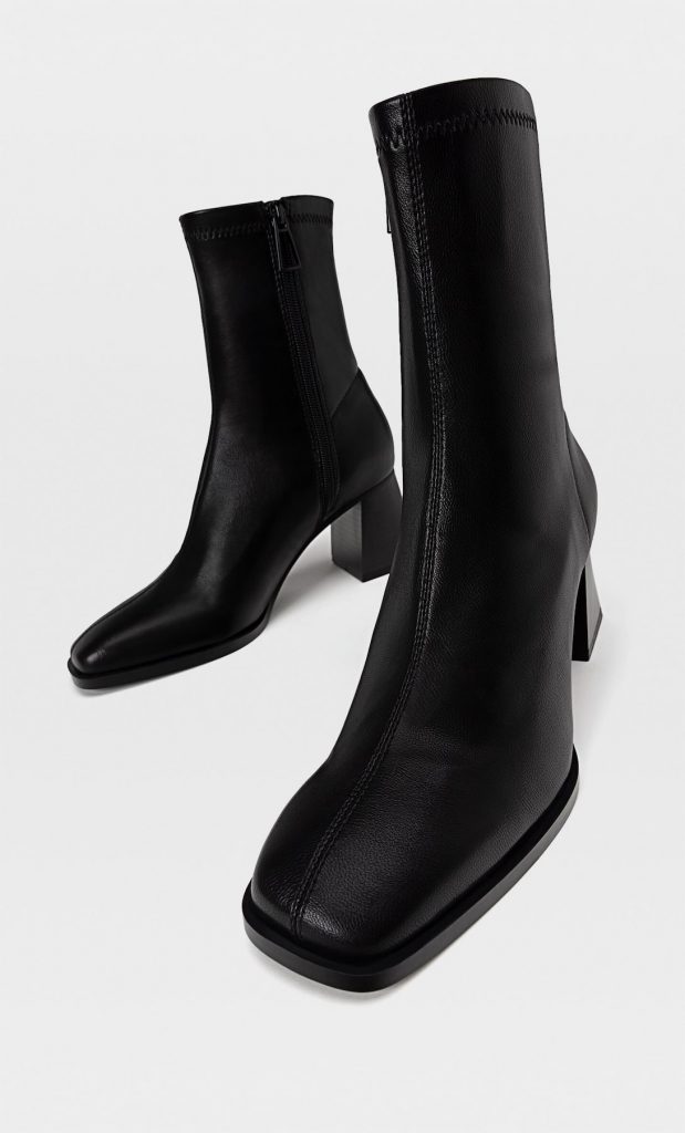 MID-HEEL BOOTS WITH STRETCH