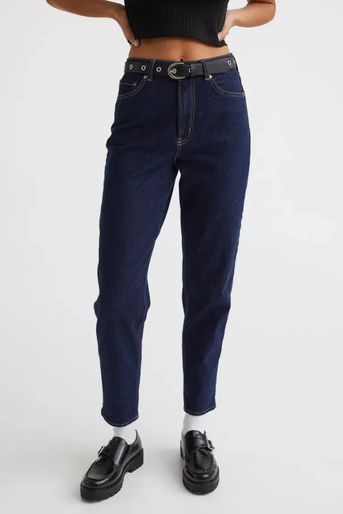 Mom Loose-fit High Ankle Jeans