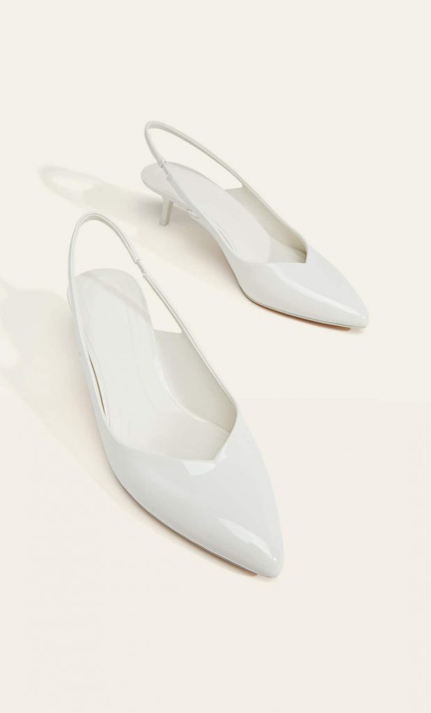 MID-HEEL SLINGBACK SHOES. IMAGE SOURCE: STRADIVARIUS