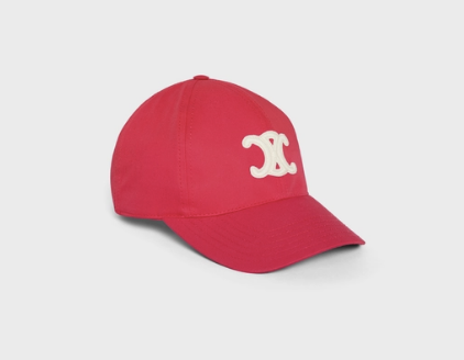 TRIOMPHE BASEBALL CAP IN COTTONROUGE VIF