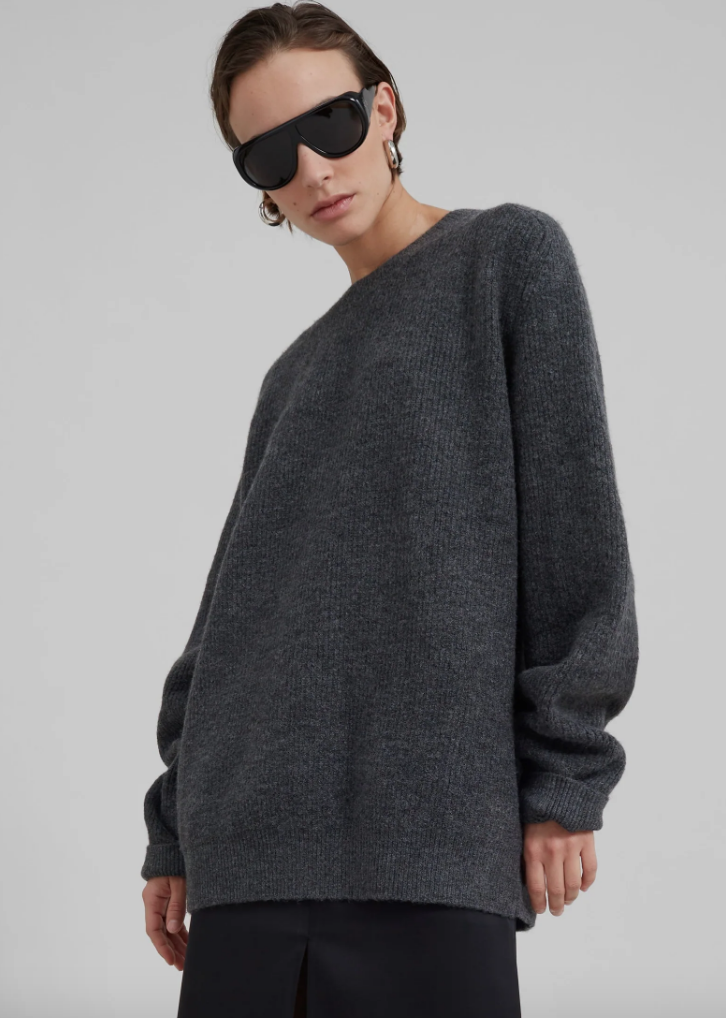 EMORY SWEATER - CHARCOAL