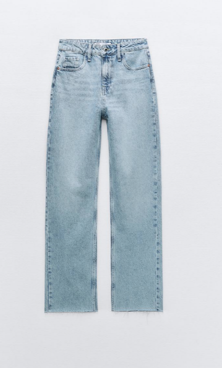 Z1975 HIGH-RISE STRAIGHT JEANS