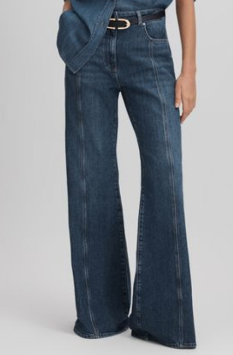 JUNIPERFLARED FRONT SEAM JEANS
